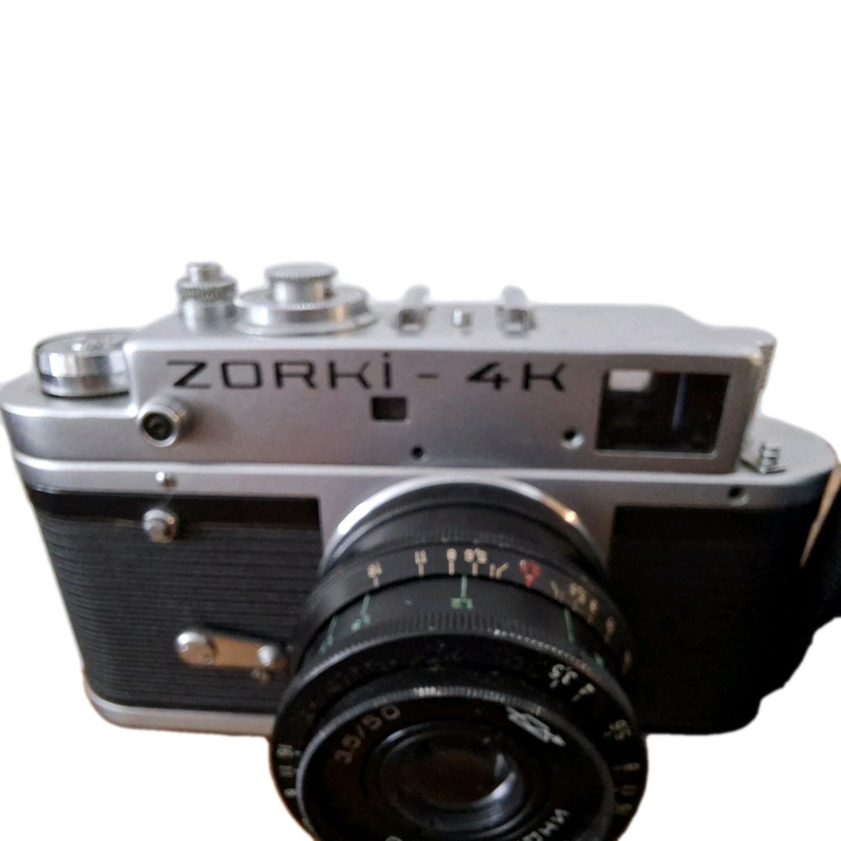 Zorki 4K USSR Rangefinder Camera w/ Industar-50 50mm f/3.5