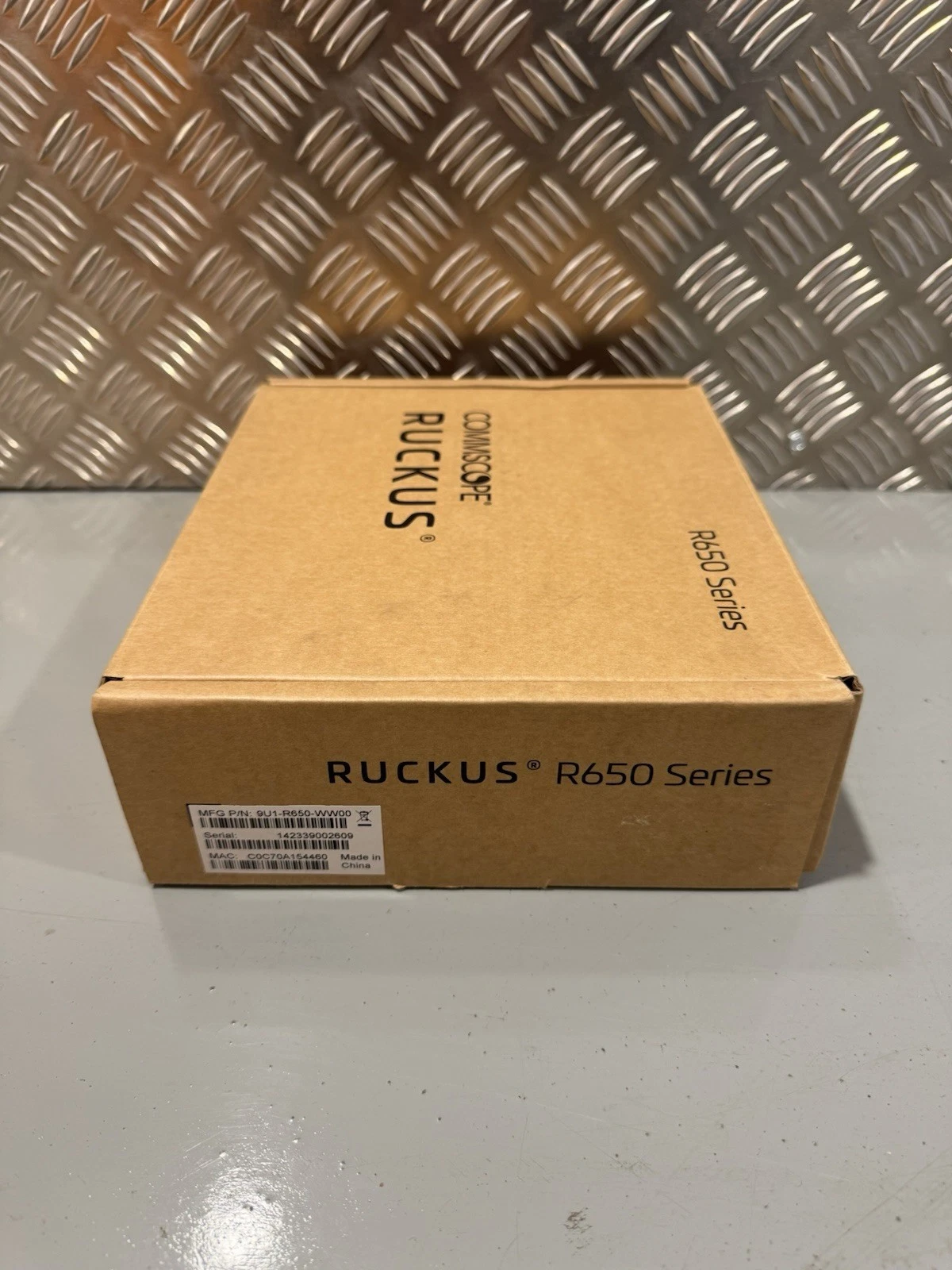 Ruckus Commscope Wireless R650 Access Point 9U1-R650-WW00 Brand New