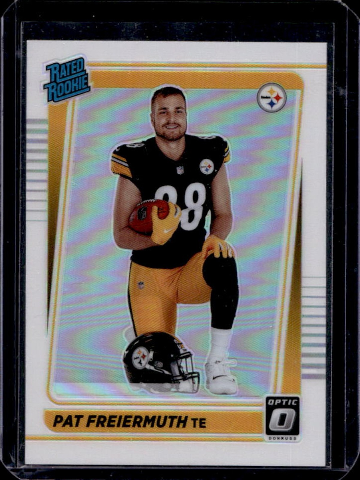 2021 Donruss Optic Pat Freiermuth Holo Variation Rated Rookie #232 Steelers