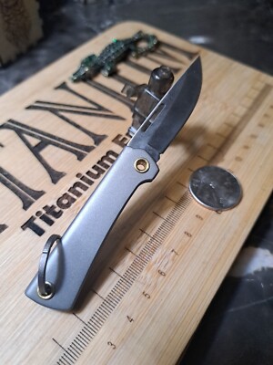Titanium Alloy Folding Pocket Knife 