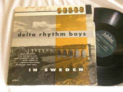 DELTA RHYTHM BOYS in Sweden Arne Domnerus Rolf Berg Jubilee 1022 mono dg LP  | eBay