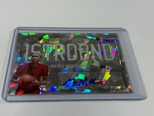2021-22 Leaf Metal First Round Bound Silver Crystal Bryce McGowens #FRB-BM1 Auto