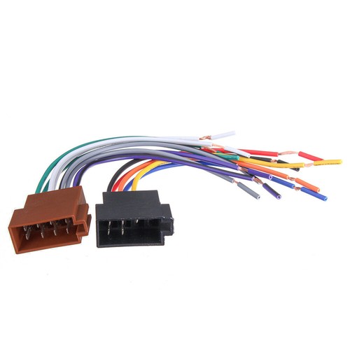2x Car Accessory Stereo Female Socket Radio ISO Wire Harness Adapter Connector - Picture 8 of 12