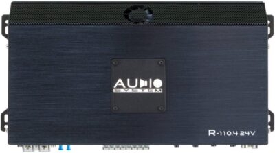 AUDIO SYSTEM R-110.4 24V / 4-Kanal Class A/B Hochleistungs-Verstärker 24 Volt