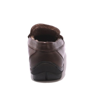 Ernesto Dolani 9640b Brown Leather / Sheepskin Deer Driver Moccasins Ernesto Dolani | Shoes | Ernesto Dolani 964b Brown Leather  main image 3