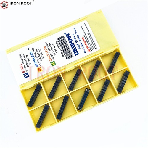 10P MGMN400-M LF6018 CNC Turning Tool Grooving Carbide Insert MGEHR Tool Holder - Picture 3 of 6