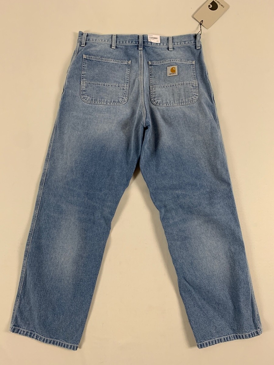 Carhartt Simple Pant W34 L32 ダークブルー Carhartt WIP - Simple Pant - Blue (Stone Washed) – Welcome