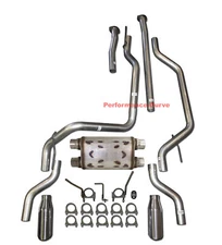 Fits 09 - 20 Toyota Tundra Performance Dual Exhaust Kit - Flow Chaser Muffler