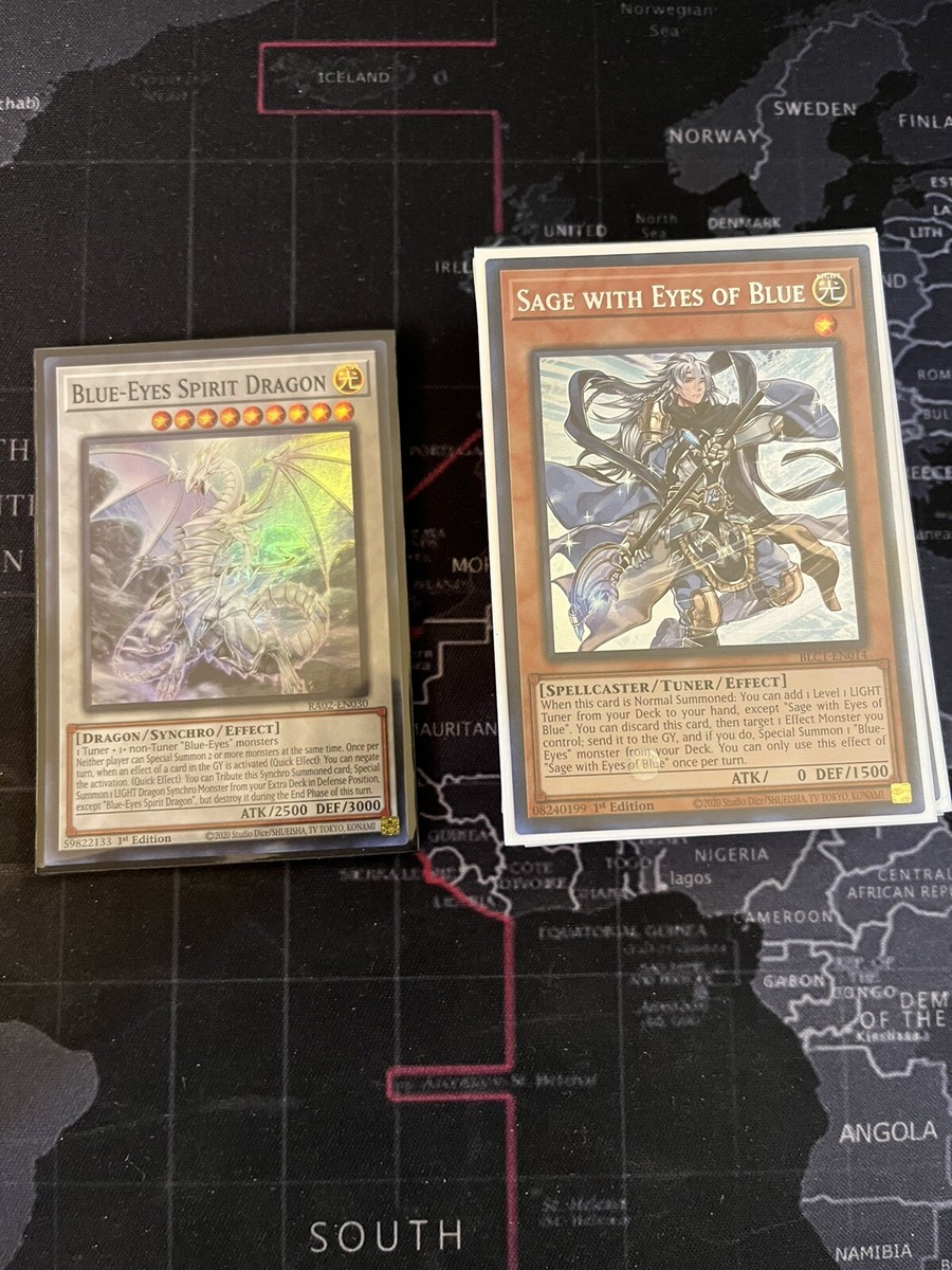 Yu-gi-oh Blue Eyes Deck Yugioh Cards Blue Eyes White Dragon