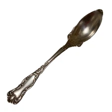 Wm Rogers & Son AA Silverplate OXFORD Grapefruit Orange Fruit Spoon Antique 1901