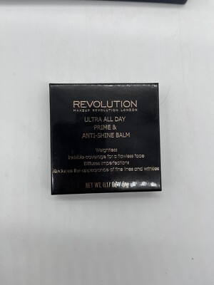 Makeup Revolution Ultra All Day Prime & Anti-Shine Balm 0.17 Oz/5g