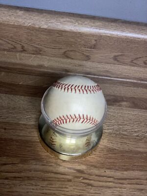 RARE Vintage Wilson Official Peanuts League Signed Baseball