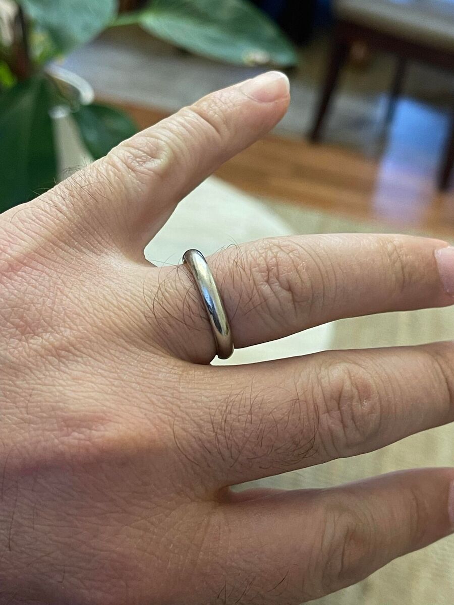 Cartier 1864 PT950 62 Classic Wedding Band Ring in Platinum Cartier 1864 PT950 62 Classic Wedding Band Ring in Platinum