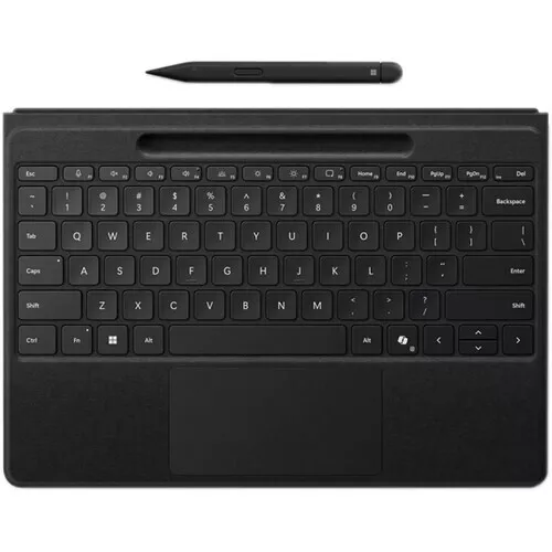Teclado Microsoft Surface Pro Flex con lรกpiz delgado (negro)-