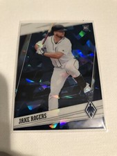 2020 Panini Chronicles Jake Rogers RC Phoenix Blue Cracked Ice 45/99