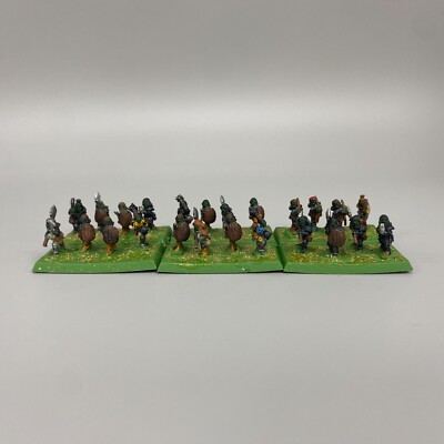 Mongoose Mighty Armies 6 Orcs Basen Metall Miniaturen Fantasy Wargame