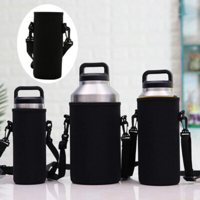 Sleeve Carrying Bag for 36oz 64oz Yeti Ramblers Bottle Cup Black with Handle Hot | eBay Sleeve Carrying Bag for 36oz 64oz Yeti Ramblers Bottle Cup Black with Handle Hot | eBay