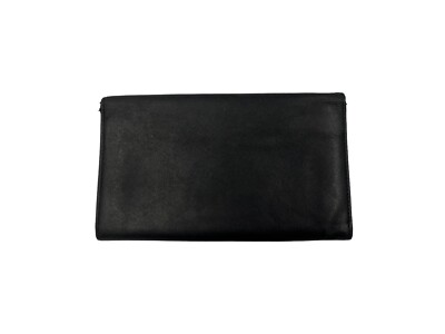 PRADA Saffino Leather Wallet XL Black | eBay display picture 1
