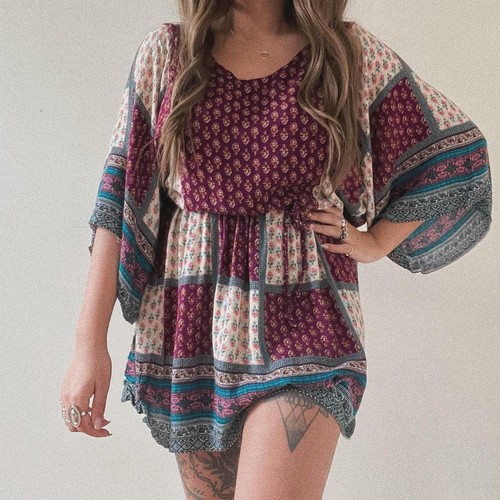American Eagle Vintage Style Patchwork 