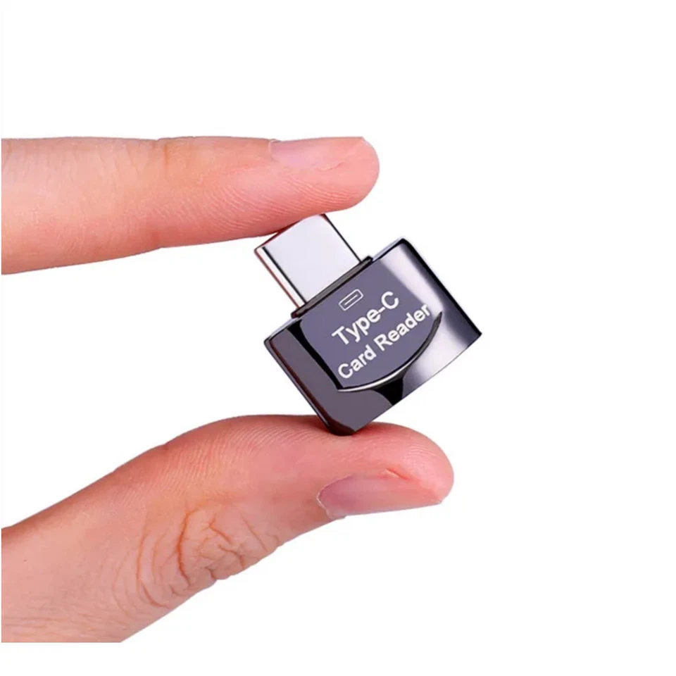 USB-C Micro SD OTG Adapter Kartenleser TF Speicherkartenleser Handy Table Laptop - Bild 3 von 4