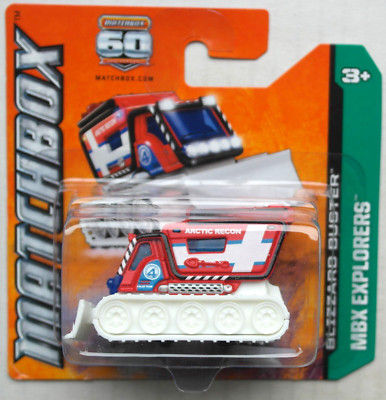 Matchbox Blizzard Buster rot/weiß Neu/OVP MBX Explorers Mattel Expedition