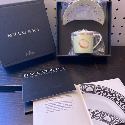 BVLGARI (BULGARI) ESPRESSO CUP & SAUCER | eBay