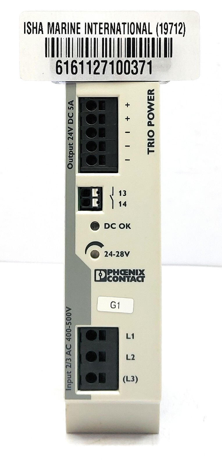 Alimentation TRIO-PS-2G/3AC/24DC/5