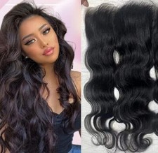 Body Wave HD Lace Frontal Human Hair Skinlike Undetected Invisible Real HD Swiss