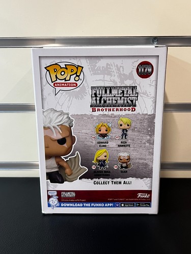 Funko POP! Animation: Fullmetal Alchemist Brotherhood #1179 - Scar w/ Protector! - Picture 3 of 4