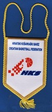 Croatian basketball Federation, HKS  official flag, ŠAHOVNICA coat of arms flag