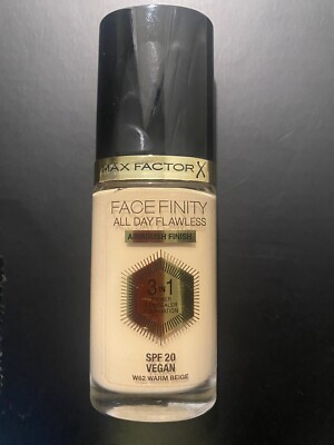 Max Factor Facefinity 3-in-1  Flawless Liquid Foundation, SPF 20 - 62 Warm beige