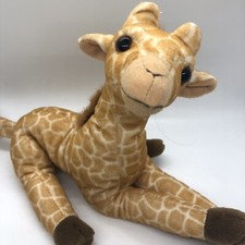 UPC 018400000001 product image for PIER 1 IMPORTS Giraffe Plush Sitting Stuffed Animal 12? Long | upcitemdb.com