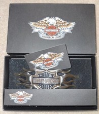 Harley Davidson Flame Belt Buckle - #99555-04V Brand New In Box