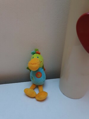 Niedlicher kleiner Mini Vogel weiches Plüschtier Kuscheln ca. 4 Zoll groß 