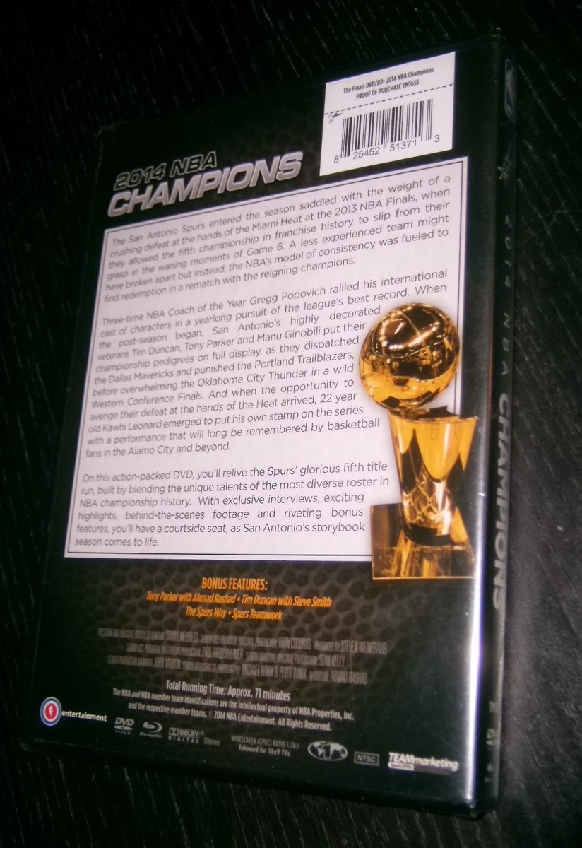海外 BD ＋ DVD NBA CHAMPIONS 2014 Amazon.com: 2014 NBA Championship: Highlights (Blu-ray / DVD