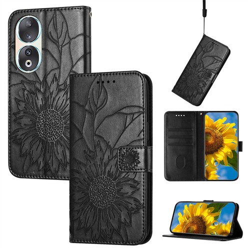 Sunflower Wallet Leather Flip Case Cover For Huawei Honor X50 X8A X7A A80 A90 - Picture 16 of 79