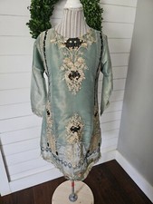 India Women's Style Tops with Embroidery and Beads (T1)