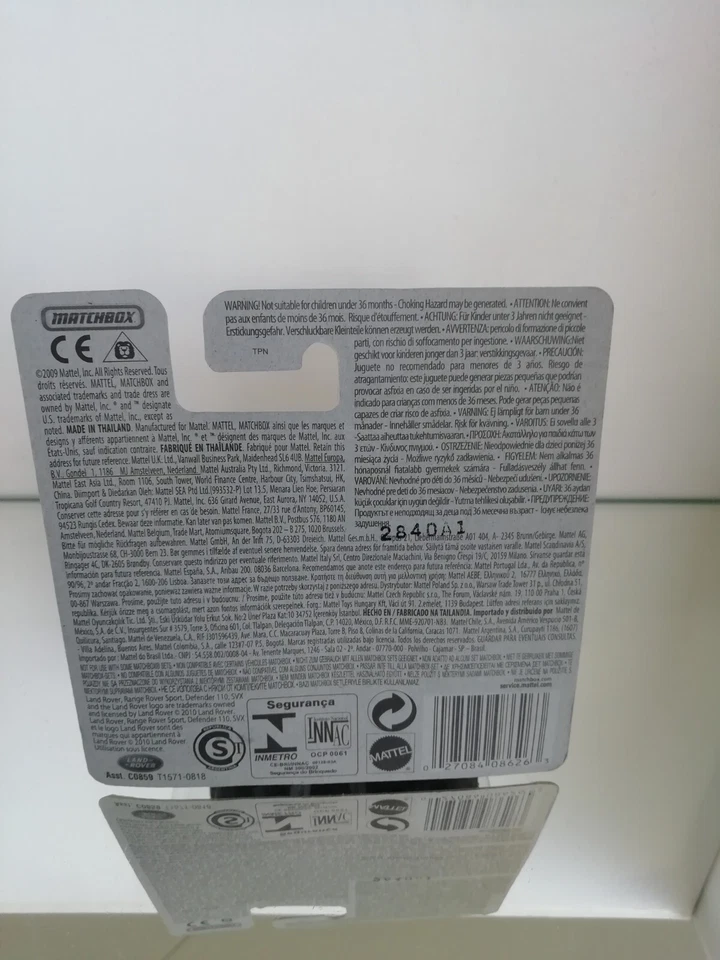 Matchbox Land Rover defender 110 su blister - Immagine 3 di 3