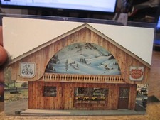 U2 Antiguo OHIO Cromo Postal Sugarcreek Goshen Diario Tienda Motivo Alpino Helado
