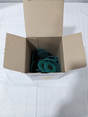 Brite Star Quick-Change Disc: Type S, 2'' Dia, Aluminum Oxide QTY 50 84035484