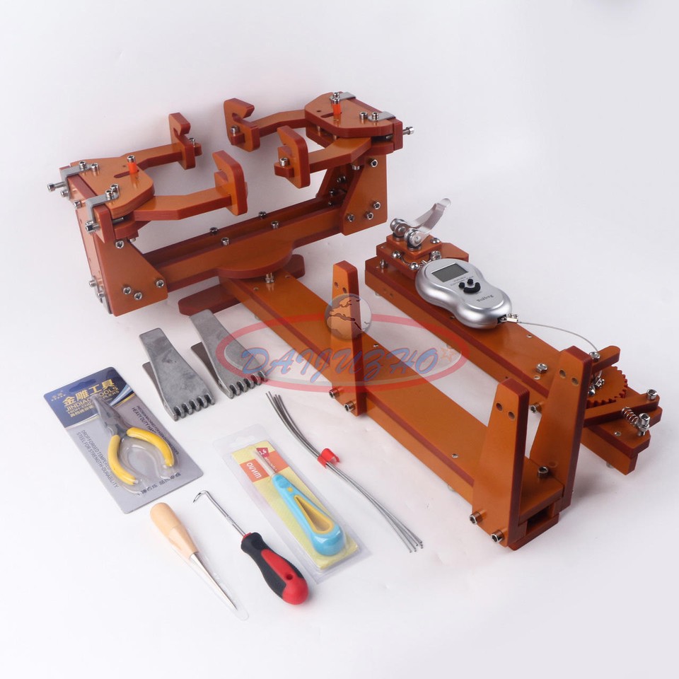 Winch Type DIY Badminton Racket Stringing Threading Machine 60LB NEW eBay