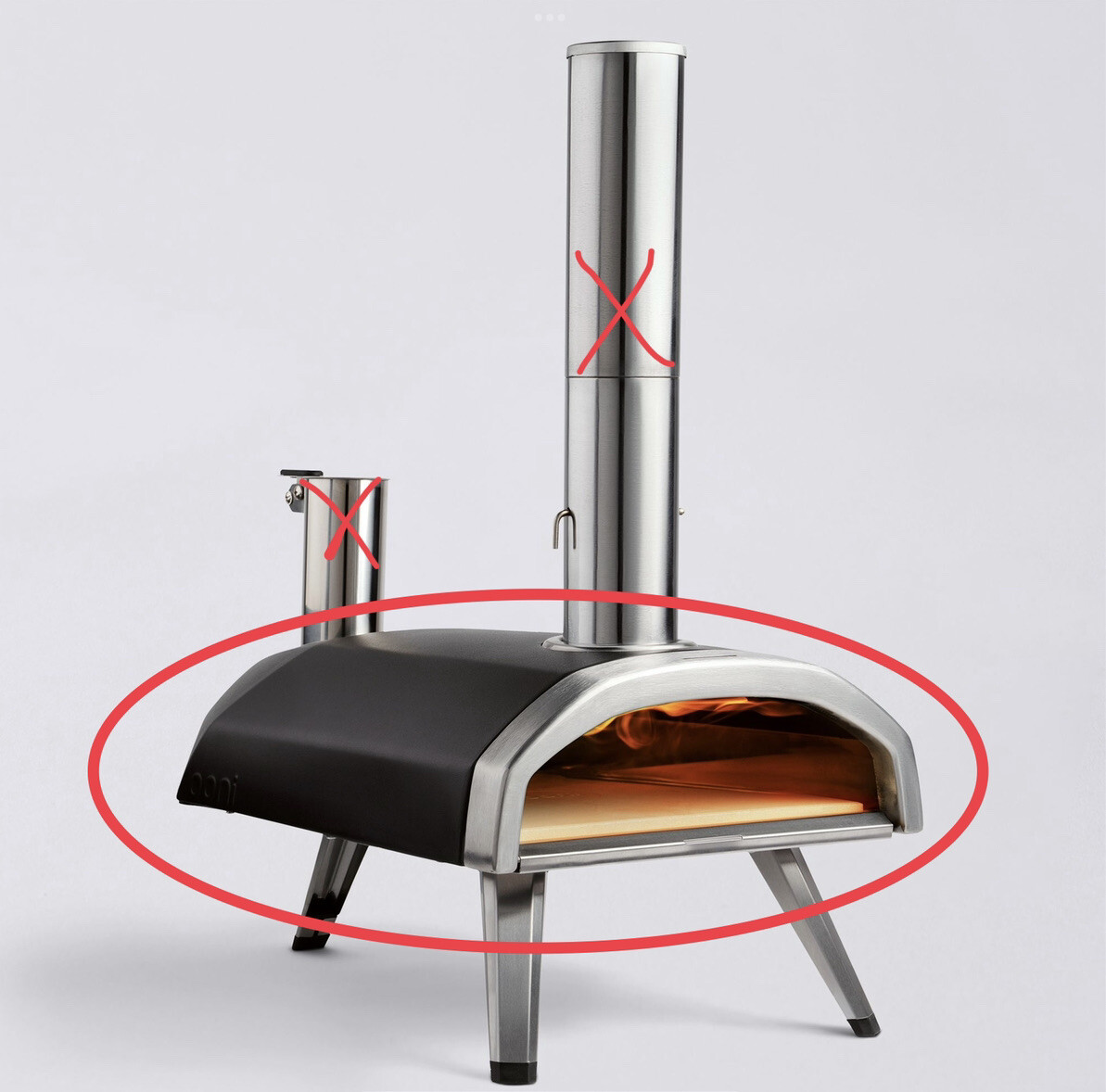 ooni fyra Pizza Oven (main body Only), New