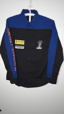 *1/2 OFF* NWT Harley Davidson Racing Department Victory Mens Medium Shirt M202