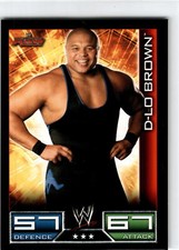 2008 Topps Slam Attax WWE #NNO D'Lo Brown