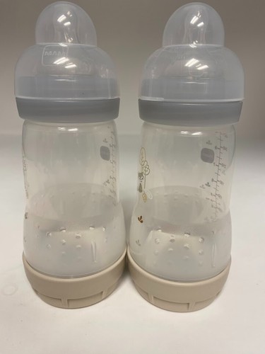 Mam Easy Start Anti-Colic 9 oz bottles 2 pk- 6 Mn +- New - Picture 2 of 11