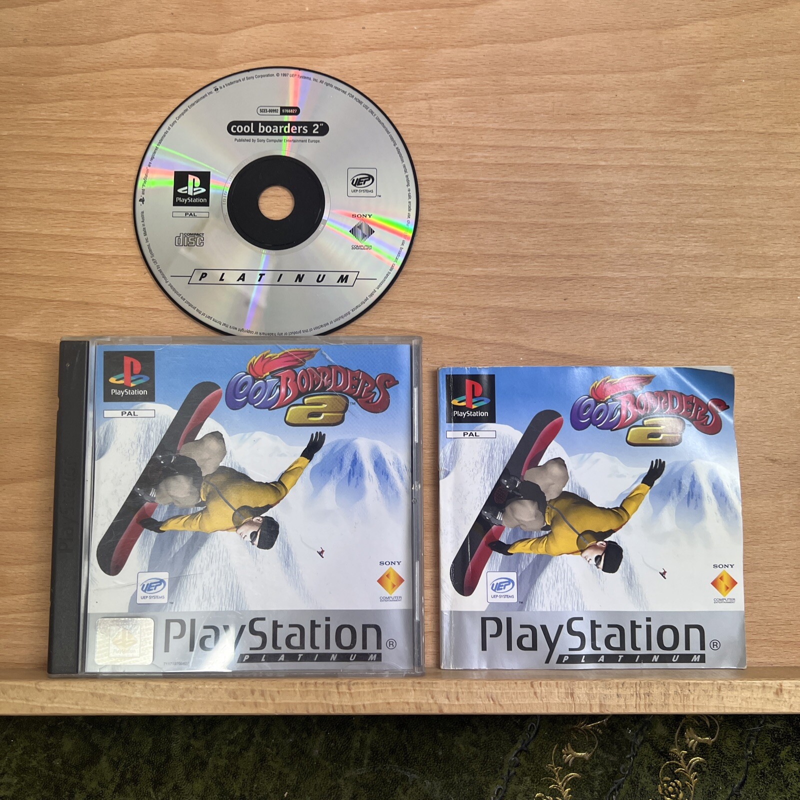 Cool Boarders 2 (Sony PlayStation 1, 1998) - European Version
