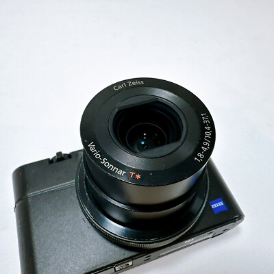 Sony Cyber-shot RX100II DSC-RX100M2 1.0-inch Black Japanese Menu