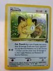 Meowth Holo Promo Pokemon Base Jungle Fossil WOTC