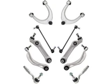 Front Control Arm Ball Joint Tie Rod and Sway Bar Link Kit For BMW 640i FR874ZY