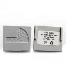 2Pcs Original 3.6V 2100mAh 2.1Ah Battery 68300900 for HETRONIC Remote Control